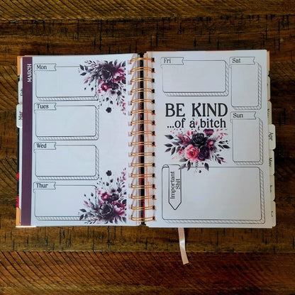 🔥Last Day 49% OFF - Organized Fucking Chaos | Funny Planner