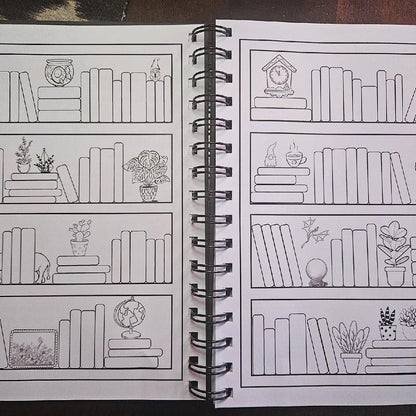 🔥LAST DAY 49% OFF - Book Journal(🌈Enjoy Coloring, 🥰Writing And Enriching Your Life)
